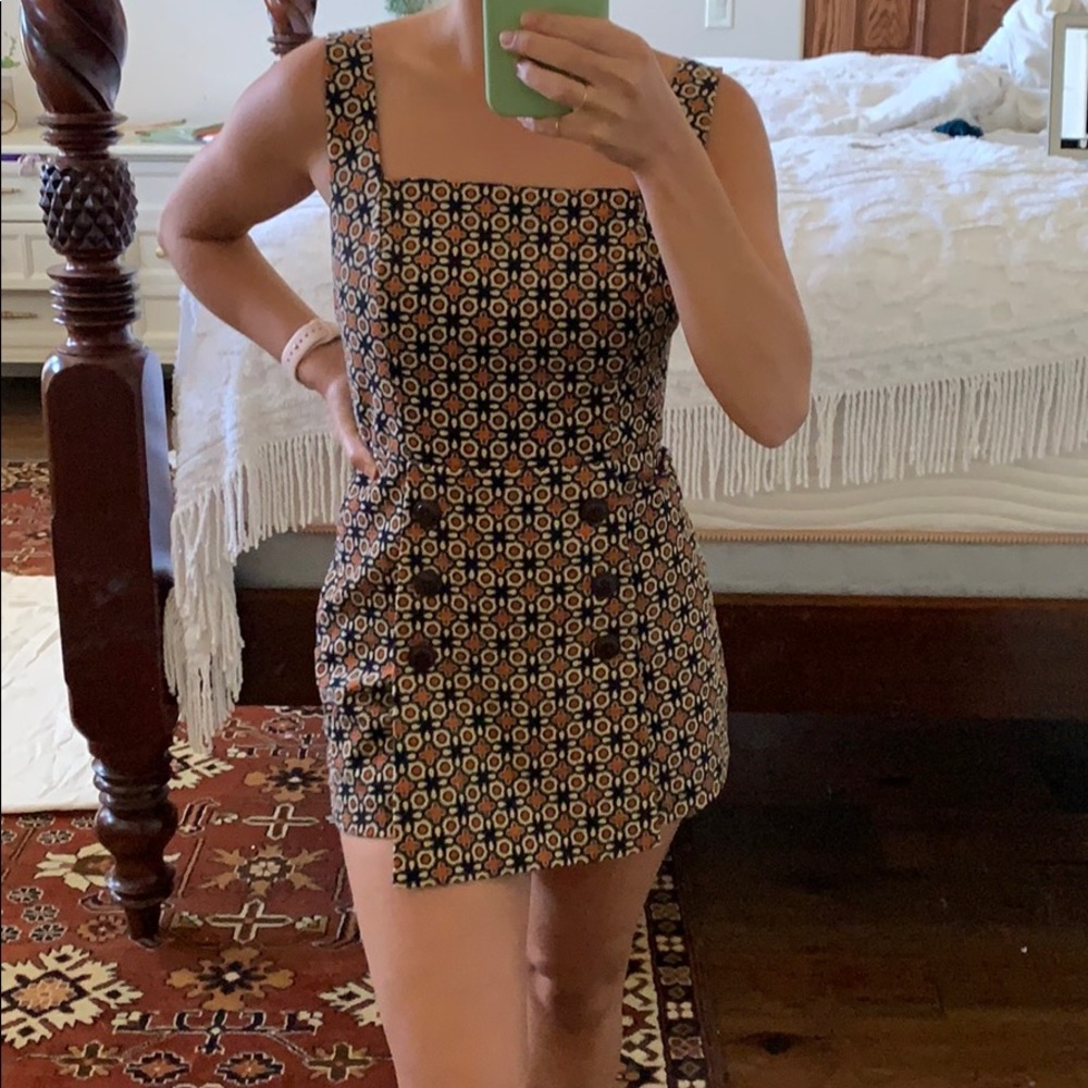 UO Corduroy Vintage Style Romper